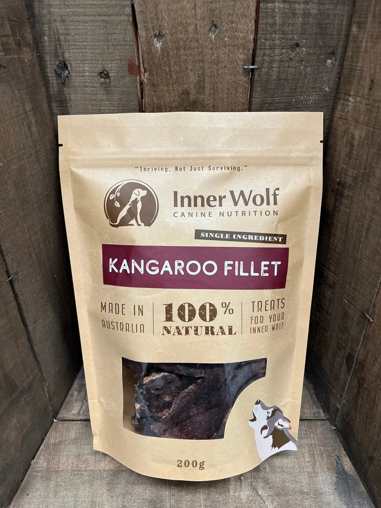 Inner Wolf - Kangaroo Fillet Jerky 200g