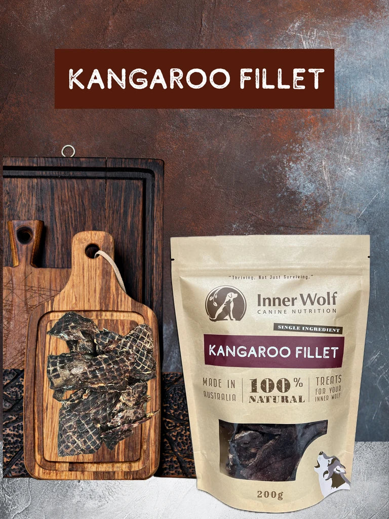 Inner Wolf - Kangaroo Fillet Jerky 200g
