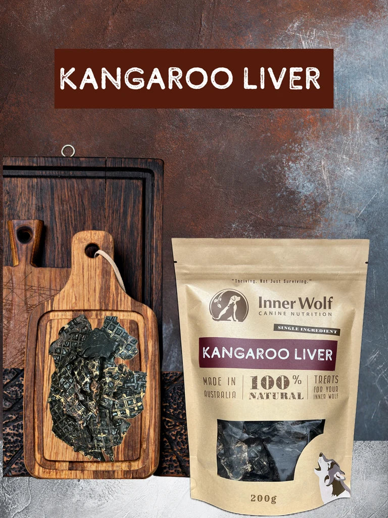 Inner Wolf - Kangaroo Liver 200g